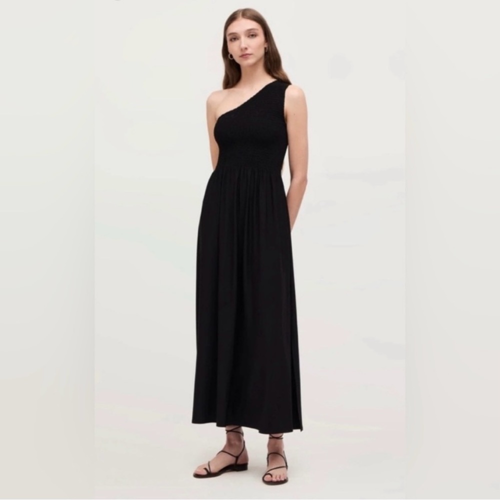Hill House The Jersey Thea Nap Dress in Black